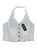 One Teaspoon Blue Sleeveless Top Size XL - photo 1
