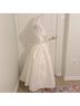 Amsale 100% Polyester Ivory Cocktail Dress Size 8 - photo 10