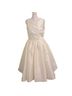 Amsale 100% Polyester Ivory Cocktail Dress Size 8 - photo 1