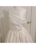 Amsale 100% Polyester Ivory Cocktail Dress Size 8 - photo 7