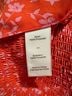 Likely 100% Polyester Floral Red Cocktail Dress Size 8 - photo 6