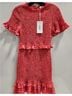 Likely 100% Polyester Floral Red Cocktail Dress Size 8 - photo 9