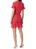 Likely 100% Polyester Floral Red Cocktail Dress Size 8 - photo 2