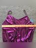 Free People Solid Purple Black Bodysuit Size XS - photo 10