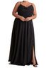 Lulus 100% Polyester 3% Spandex Black Cocktail Dress Size 2X - photo 1