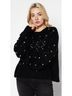 The Kooples Black Pullover Sweater Size L - photo 3