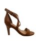 Pashion Solid Brown Heels Size 8 1/2 - photo 1