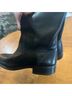 FRYE 100% Leather Black Brown Boots Size 6 1/2 - photo 4