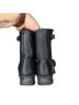 FRYE 100% Leather Black Boots Size 6 - photo 2