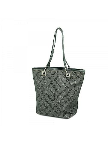 Gucci Gucci Tote Bag 31244 Denim Gray Black Women's (view 1)
