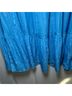 Current Air 100% Polyester 100% Rayon Floral Blue Casual Dress Size L - photo 9