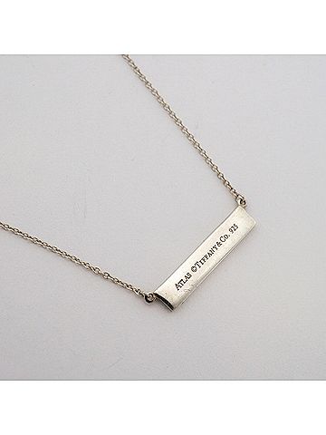 Tiffany & Co. Tiffany & Co. Atlas Necklace, Sterling Silver 925, Women's (view 2)