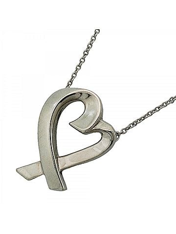 Tiffany & Co. Tiffany & Co. Loving Heart Necklace, Sterling Silver 925, Women's (view 1)