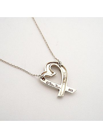 Tiffany & Co. Tiffany & Co. Loving Heart Necklace, Sterling Silver 925, Women's (view 2)