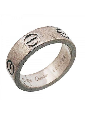 Cartier Cartier Love Ring, 18K White Gold, Ladies' (view 1)