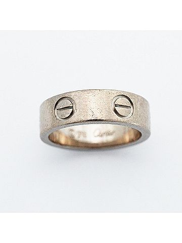 Cartier Cartier Love Ring, 18K White Gold, Ladies' (view 2)