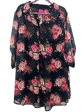 Betsey Johnson for Torrid Button-Down Shirt (view 1)