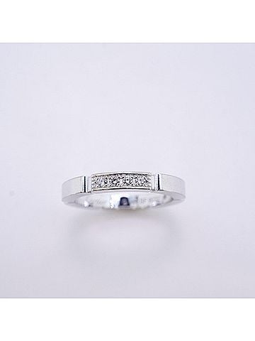Cartier Cartier Maillon Panthère Ring, 4PD, 18KWG White Gold, Diamond, Ladies' Ring (view 2)