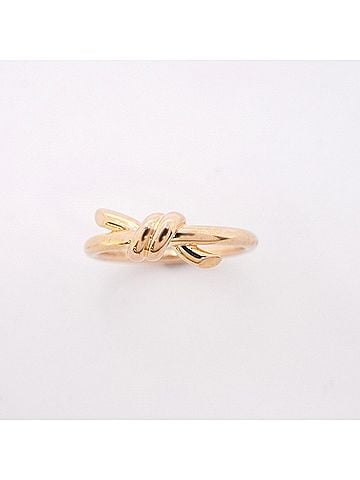 Tiffany & Co. Tiffany & Co. Knot Ring, 18K Pink Gold, Women's (view 2)