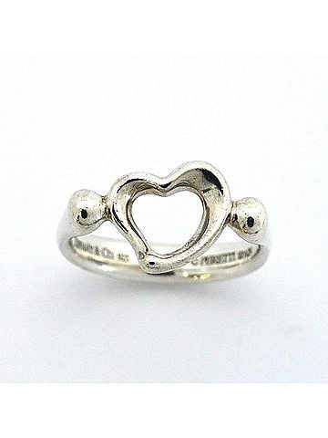 Tiffany & Co. Tiffany & Co. Heart Ring, Sterling Silver 925, Women's (view 2)