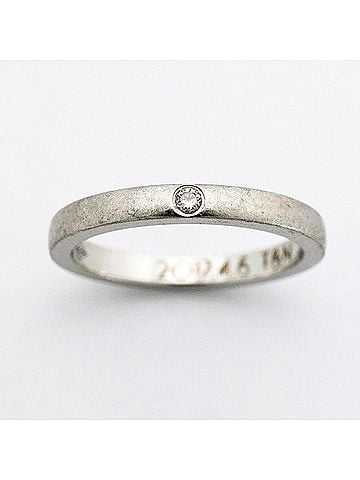 Cartier Cartier Classic Ring, 1PD (Pt950) Platinum Diamond, Ladies' (view 2)