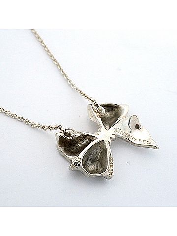 Tiffany & Co. Tiffany & Co. Ribbon Necklace, Sterling Silver 925, Women's (view 2)