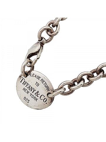 Tiffany & Co. Tiffany & Co. Choker Return to Oval Sterling Silver 925 Men's/Women's P2832539 (view 1)