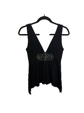 Bordeaux Y2K Fairycore Embellished Asymmetrical Blouse (view 1)