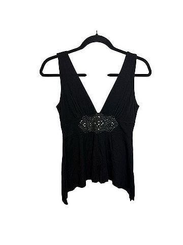 Bordeaux Y2K Fairycore Embellished Asymmetrical Blouse (view 1)