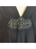 Bordeaux Black Blouse Size S - photo 4