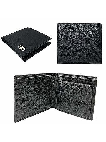 Bvlgari BVLGARI Parentesi Bifold Wallet, Leather, Black, Men's (view 2)