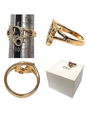 Christian Dior Christian Dior ring, gold color. (view 2)
