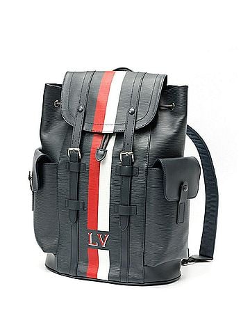 Louis Vuitton Louis Vuitton Christopher PM Backpack M50861, Epi Leather, Navy (view 1)
