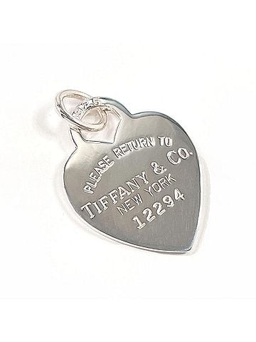 Tiffany & Co. TIFFANY&Co. Tiffany Heart Tag Return to Silver Pendant Top, Sterling 925, Women's (view 1)