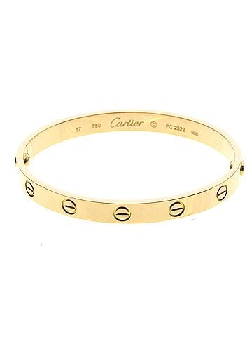 Cartier Cartier Love Bracelet B6016217 Pink Gold (18K) No Stone Charm Bracelet Pink Gold (view 1)