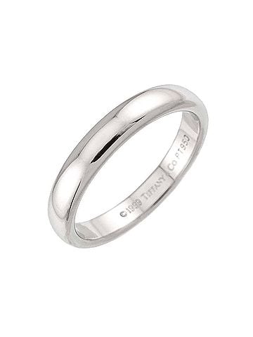 Tiffany & Co. Tiffany & Co. Forever Ring, 3mm wide, Platinum. (view 1)