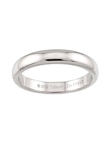 Tiffany & Co. Tiffany & Co. Forever Ring, 3mm wide, Platinum. (view 2)