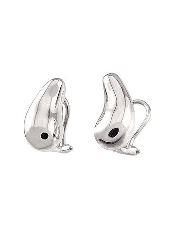 Tiffany & Co. Tiffany & Co. Teardrop Earrings, Sterling Silver 925, Clip-on Earrings (view 2)
