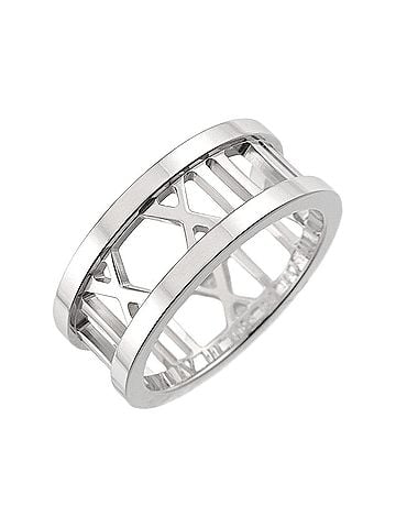 Tiffany & Co. Tiffany & Co. Atlas Ring, 18K White Gold (750) (view 1)