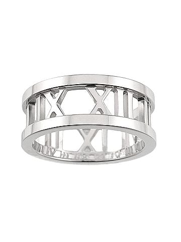 Tiffany & Co. Tiffany & Co. Atlas Ring, 18K White Gold (750) (view 2)