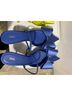 Zara 100% Satin Blue Heels Size EU 39 - photo 4