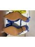 Zara 100% Satin Blue Heels Size EU 39 - photo 5