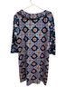 Gretchen Scott Designs Graphic Polka Dots Blue Orange Casual Dress Size XL - photo 2