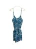 Lilly Pulitzer 100% Polyester Print Blue White Jumpsuit Size M - photo 2