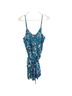 Lilly Pulitzer 100% Polyester Print Blue White Jumpsuit Size M - photo 1