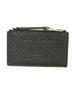Louis Vuitton Black Louis Vuitton Porte Cartes Zip Coin Case/Card Case/Wallet/Mini Wallet in Monogram Empreinte Noir (M68339) - Men's/Women's One size - photo 3