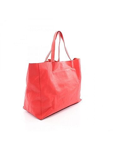 Céline Celine HORIZONTAL CABAS Tote Bag Handbag Leather Women's Red 166113DBT (view 2)