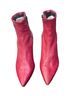 Rag & Bone 100% Leather Red Ankle Boots Size EU 39 1/2 - photo 2