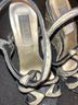 Touch Ups Black Gold Wedges Size 9 - photo 4