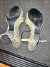 Touch Ups Black Gold Wedges Size 9 - photo 6